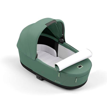 עגלת תינוק Priam 4 Leaf Green עם שלדה שחור מט