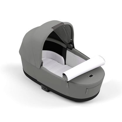 עגלת תינוק Priam 4 Mirage Grey עם שלדה כרום חום
