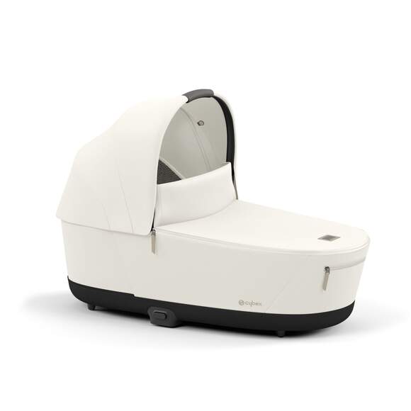 e-Priam עגלת תינוק חשמלית Off White רוזגולד