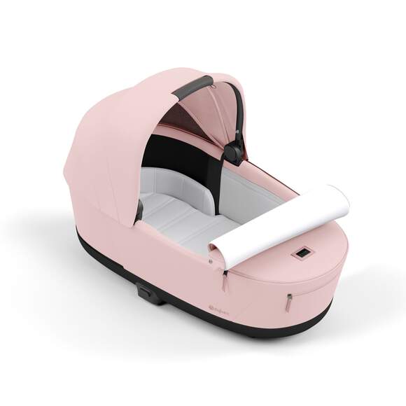 עגלת תינוק Priam 4 Peach Pink עם שלדה רוזגולד