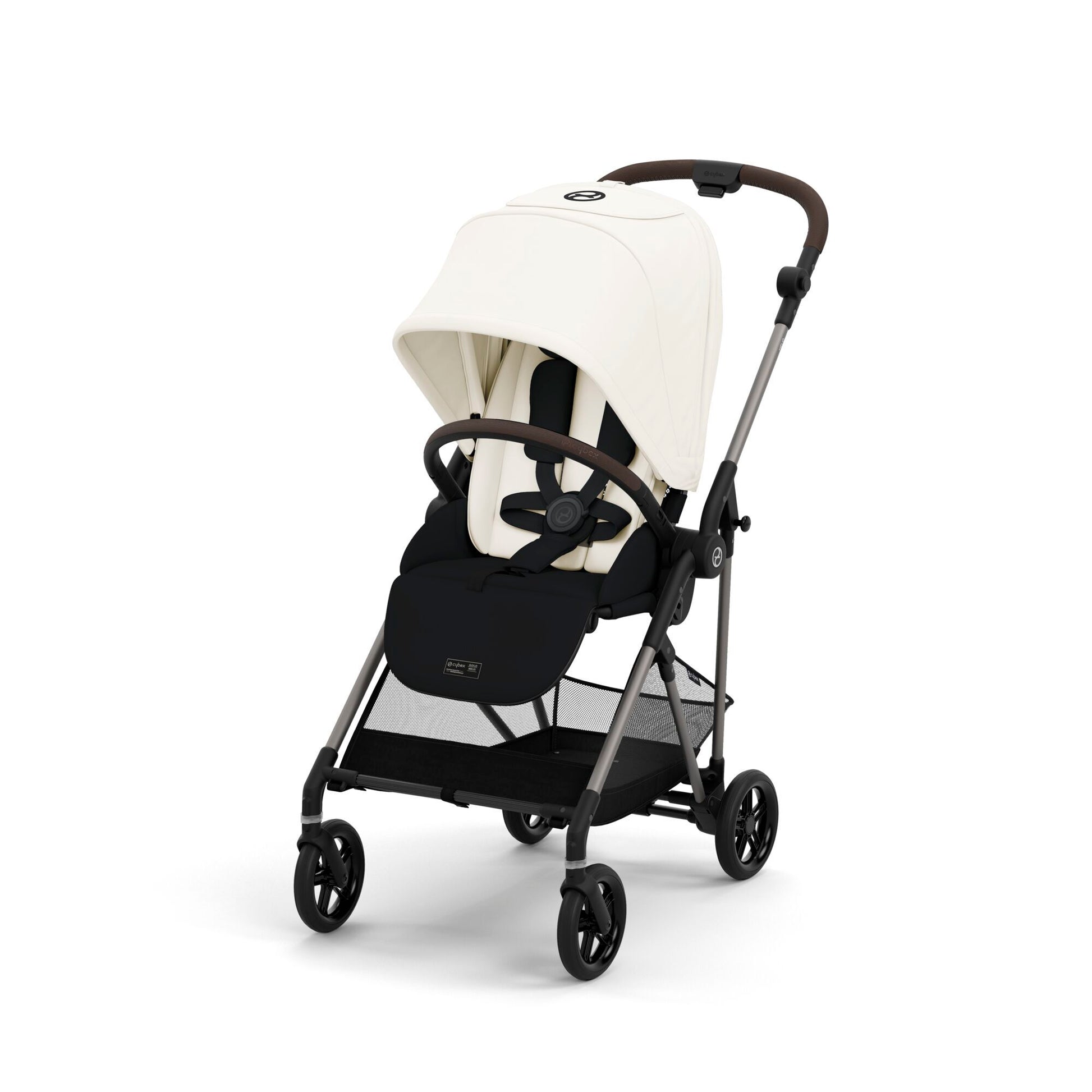 עגלת תינוק משולבת Melio 2 Canvas White