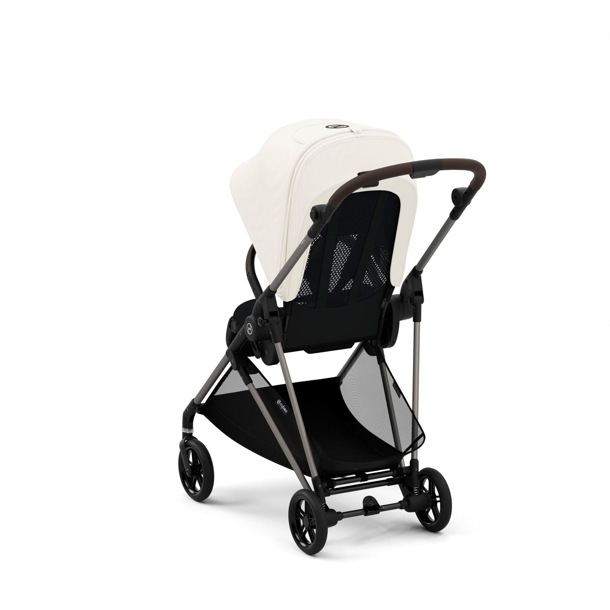 עגלת תינוק משולבת Melio 2 Canvas White
