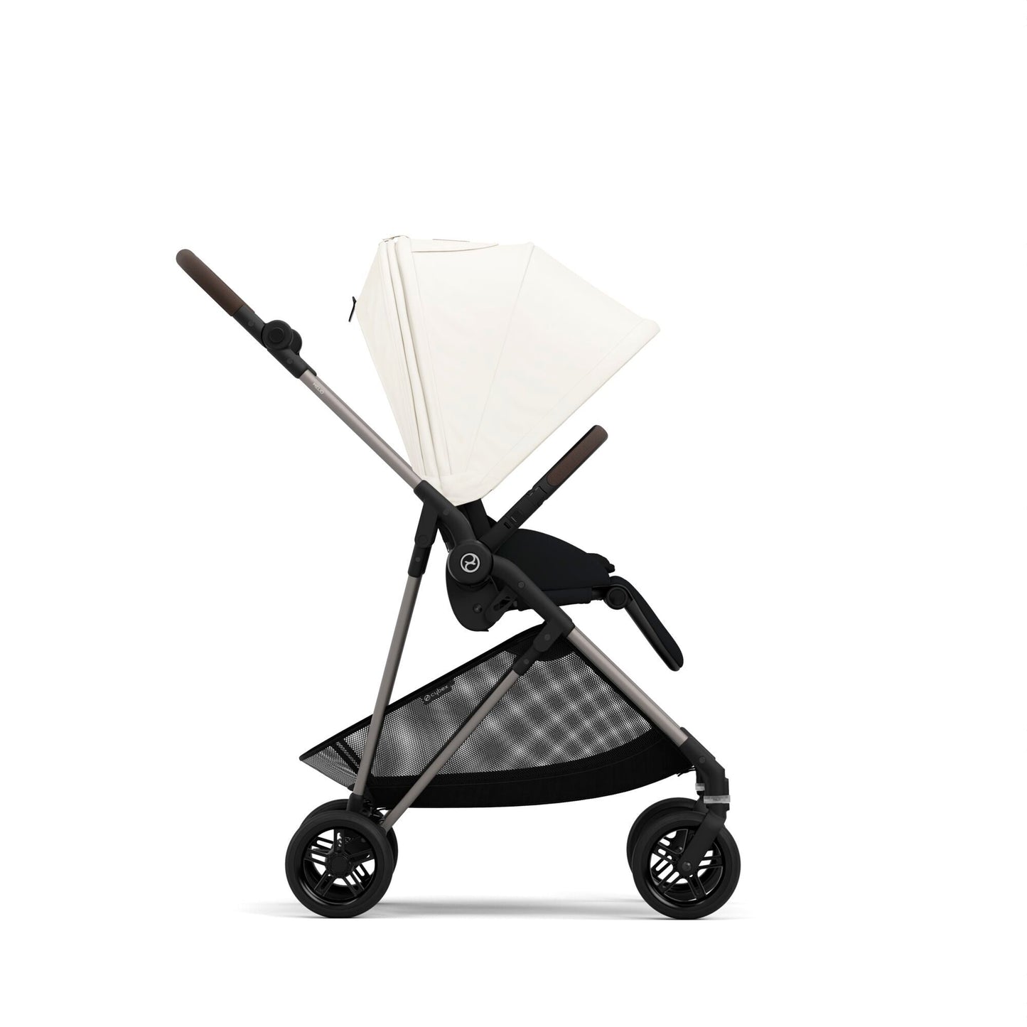 עגלת תינוק משולבת Melio 2 Canvas White