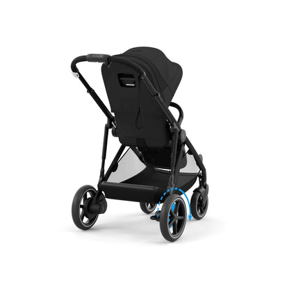 עגלת תינוק חשמלית לתאומים / אחים e-Gazelle S2 שחור Moon Black