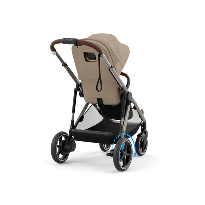 עגלת תינוק חשמלית לתאומים / אחים e-Gazelle S2 שחור Moon Black